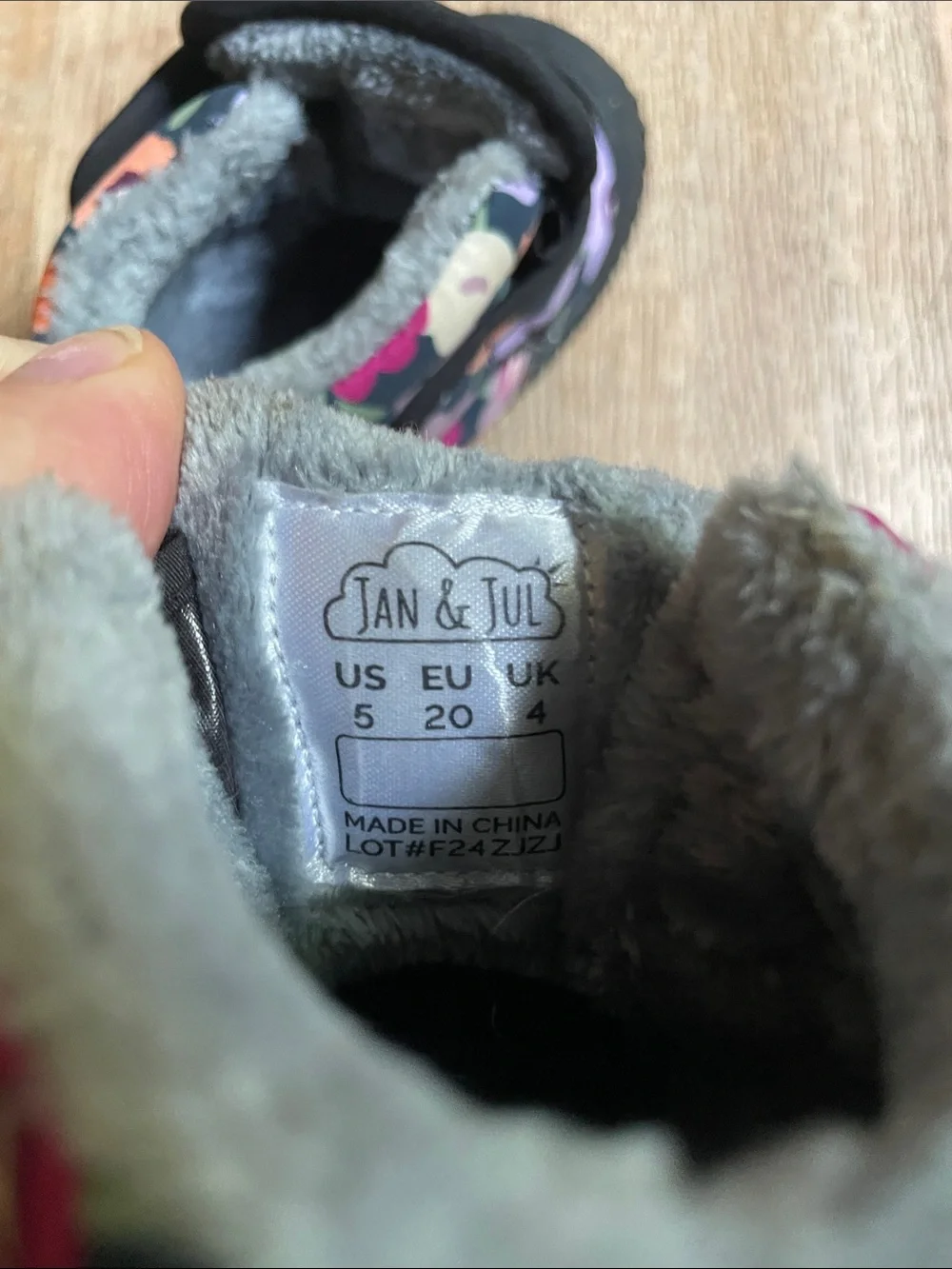 Toddler Floral Insulated Rain & Snow Boots - Purple Multi